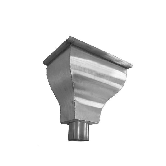 Product image for Metal Gutta Stainless Steel Hopper Head Catherine - 80mm