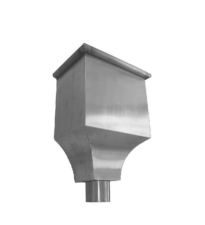 Product image for Metal Gutta Stainless Steel Hopper Head Victoria - 80mm