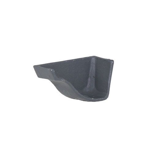 Product image for Cast Iron OG Guttering Internal Stopend - 100mm Primed Finish