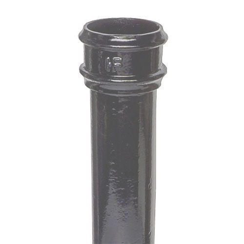 Product image for Cast Iron Round Downpipe 150mm x 1.8m Length - Primed Finish