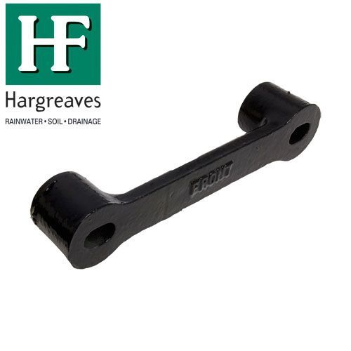 Product image for Cast Iron Round Downpipe Pipe Spacer Plate 65mm - Primed Finish