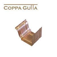 Product image for Metal Gutta Copper 152mm Ogee Gutter Union Bracket
