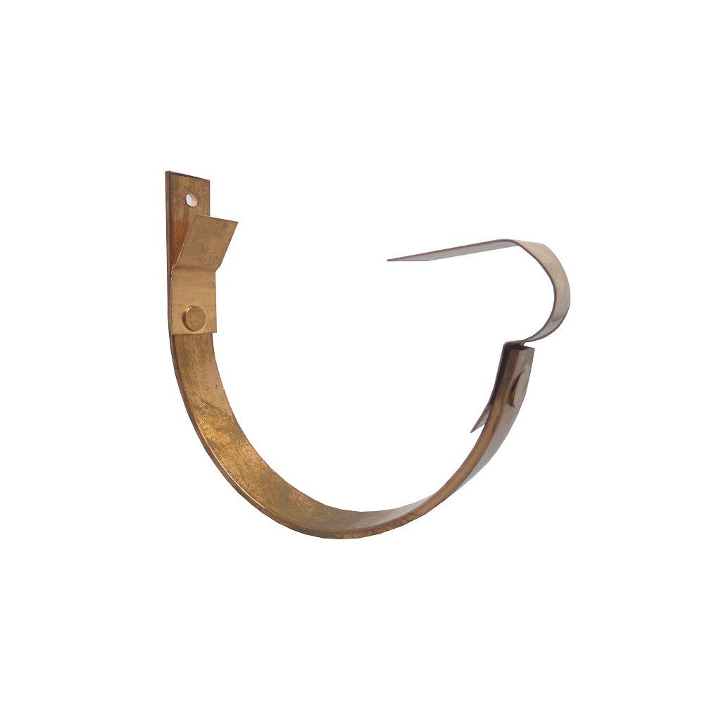 Product image for Metal Gutta Copper 125mm Half Round Gutter Fascia Bracket