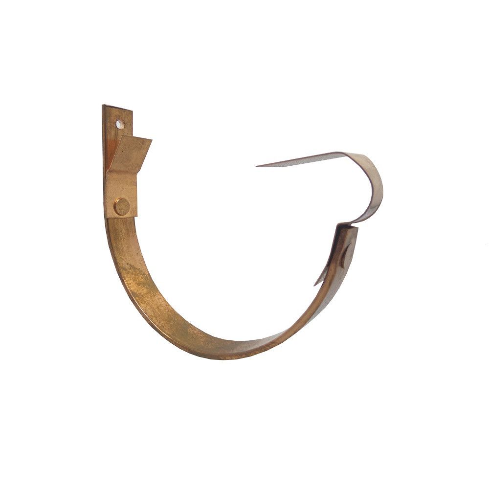 Product image for Metal Gutta Copper 185mm Half Round Gutter Fascia Bracket