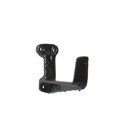 Product image for Cast Iron Box Guttering Fascia Bracket 100mm x 75mm - Black Finish