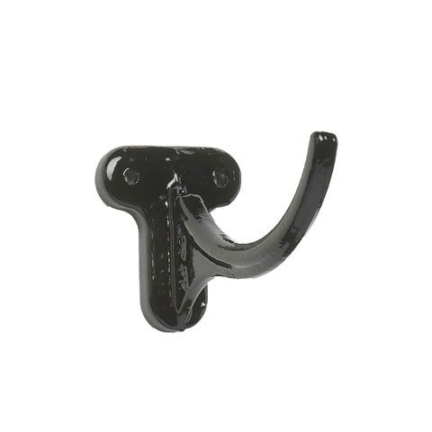 Image of Cast Iron Beaded Guttering Fascia Bracket - 100mm Black Finish