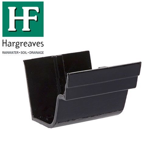 Product image for Cast Iron Notts OG Guttering Union Joint - 115mm Primed Finish