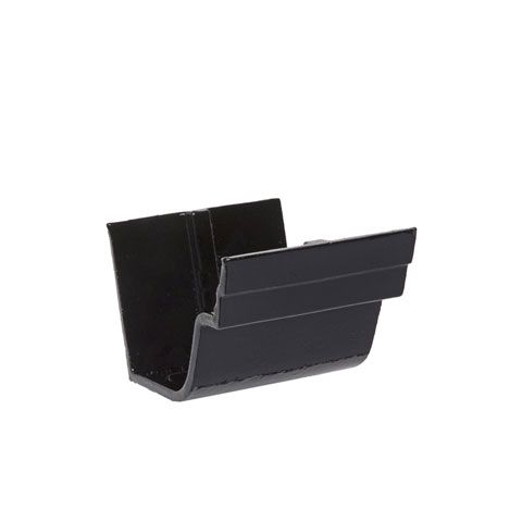 Product image for Cast Iron Notts OG Guttering Union Joint - 115mm Black Finish