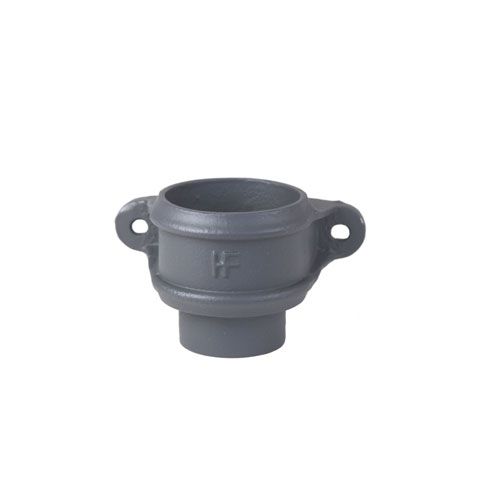 Product image for Cast Iron Round Downpipe Loose Socket Eared 65mm - Primed Finish