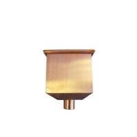 Image of Metal Gutta Copper Hopper Head Charlotte - 80mm