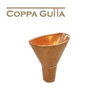 Product image for Metal Gutta Copper Hopper Head Jane - 80mm