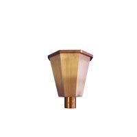 Product image for Metal Gutta Copper Hopper Head Margaret - 80mm