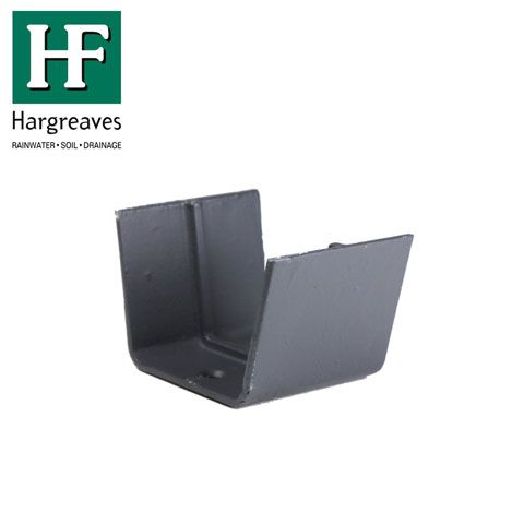 Product image for Cast Iron Box Guttering Union Joint 100mm x 75mm - Primed Finish