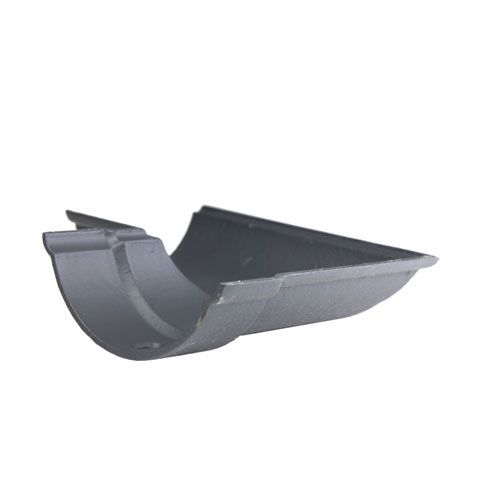 Product image for Cast Iron Beaded Guttering Left Hand 90dg Bend - 150mm Primed Finish