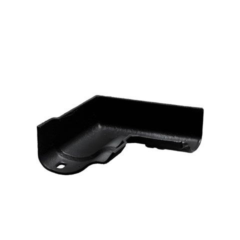 Product image for Cast Iron OG Guttering 90Dg Internal Angle - 125mm Black Finish