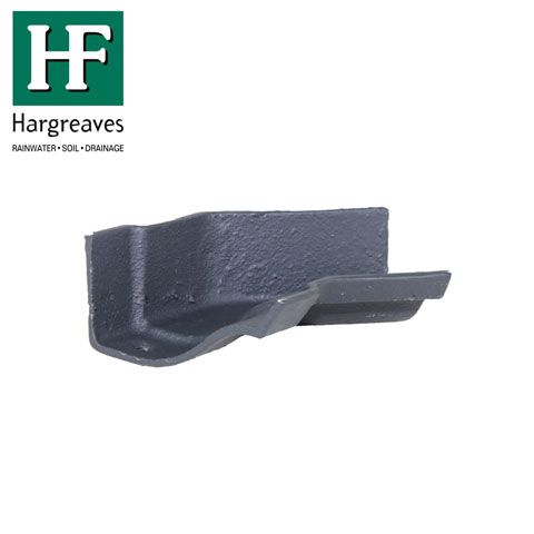 Product image for Cast Iron OG Guttering 135Dg Internal Angle - 115mm Primed Finish