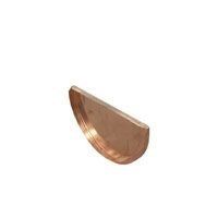 Product image for Metal Gutta Copper 185mm Half Round Gutter Stop End