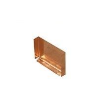 Product image for Metal Gutta Copper 90mm Box Gutter Stop End