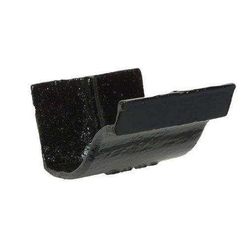 Product image for Cast Iron OG Guttering Union Joint - 100mm Black Finish