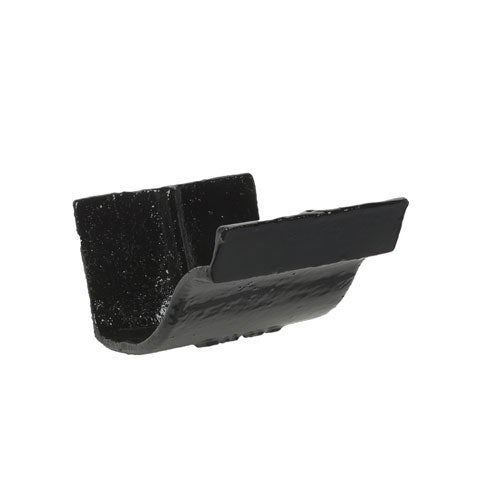 Product image for Cast Iron OG Guttering Union Joint - 115mm Black Finish