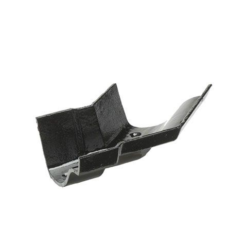Image of Cast Iron OG Guttering 135Dg External Angle - 125mm Black Finish