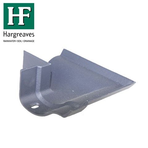 Image of Cast Iron OG Guttering 90Dg External Angle - 115mm Primed Finish