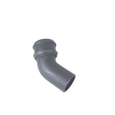Product image for Cast Iron Round Downpipe 135dg Bend 100mm - Primed Finish