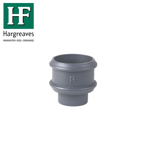 Product image for Cast Iron Round Downpipe Loose Socket 75mm - Primed Finish