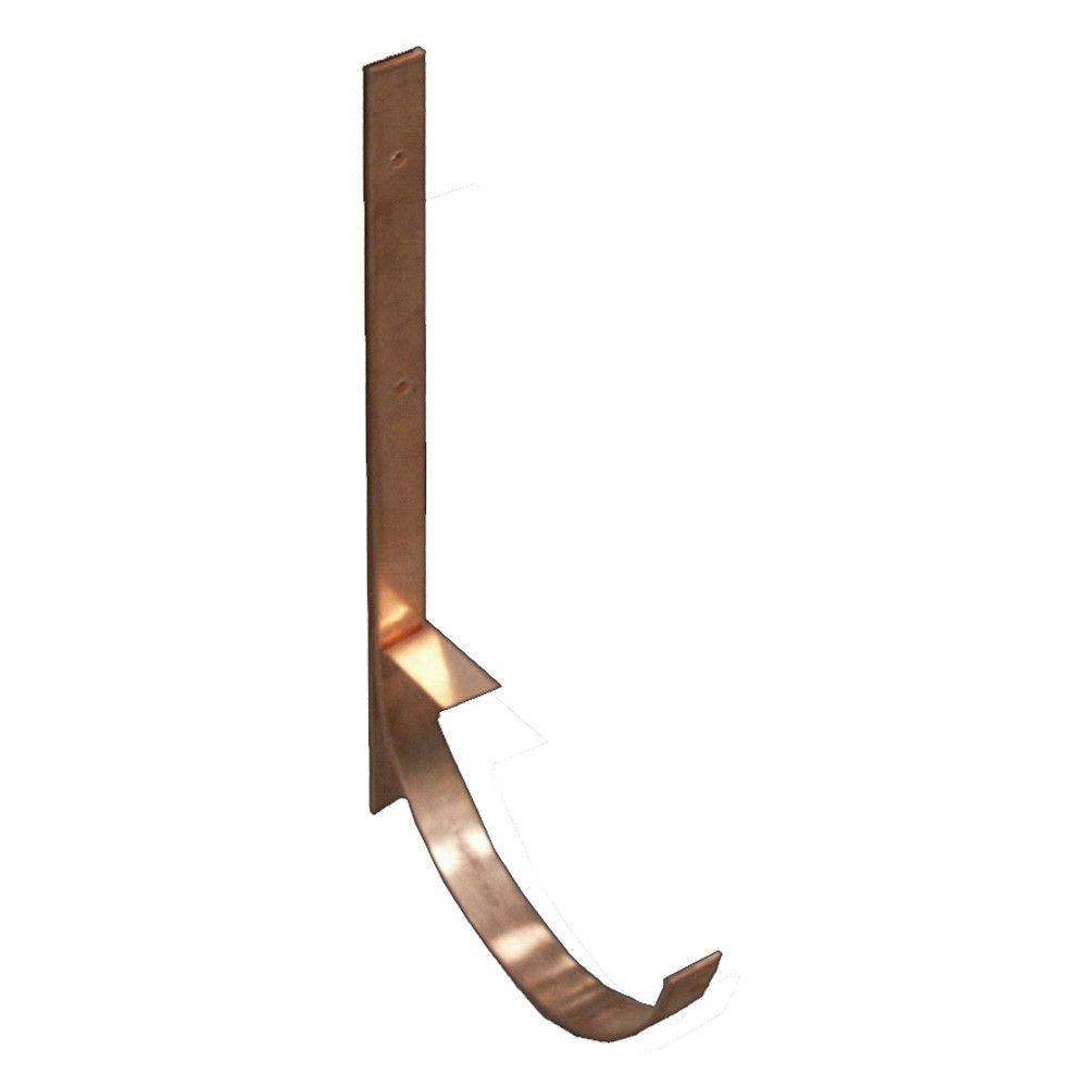 Product image for Metal Gutta Copper 185mm Half Round Gutter Rafter Bracket