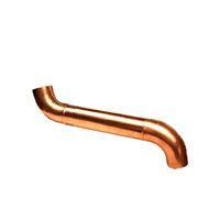 Product image for Metal Gutta Copper Round 100mm Downpipe Swan Neck