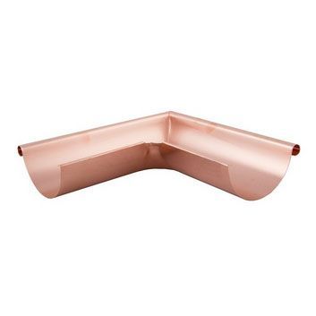 Product image for Lindab 100mm Copper 90dg External Gutter Corner