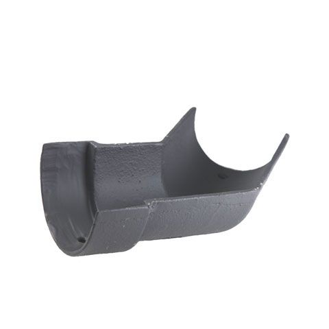 Product image for Cast Iron Deep Style Guttering 135Dg Left Hand Angle - 125mm Primed