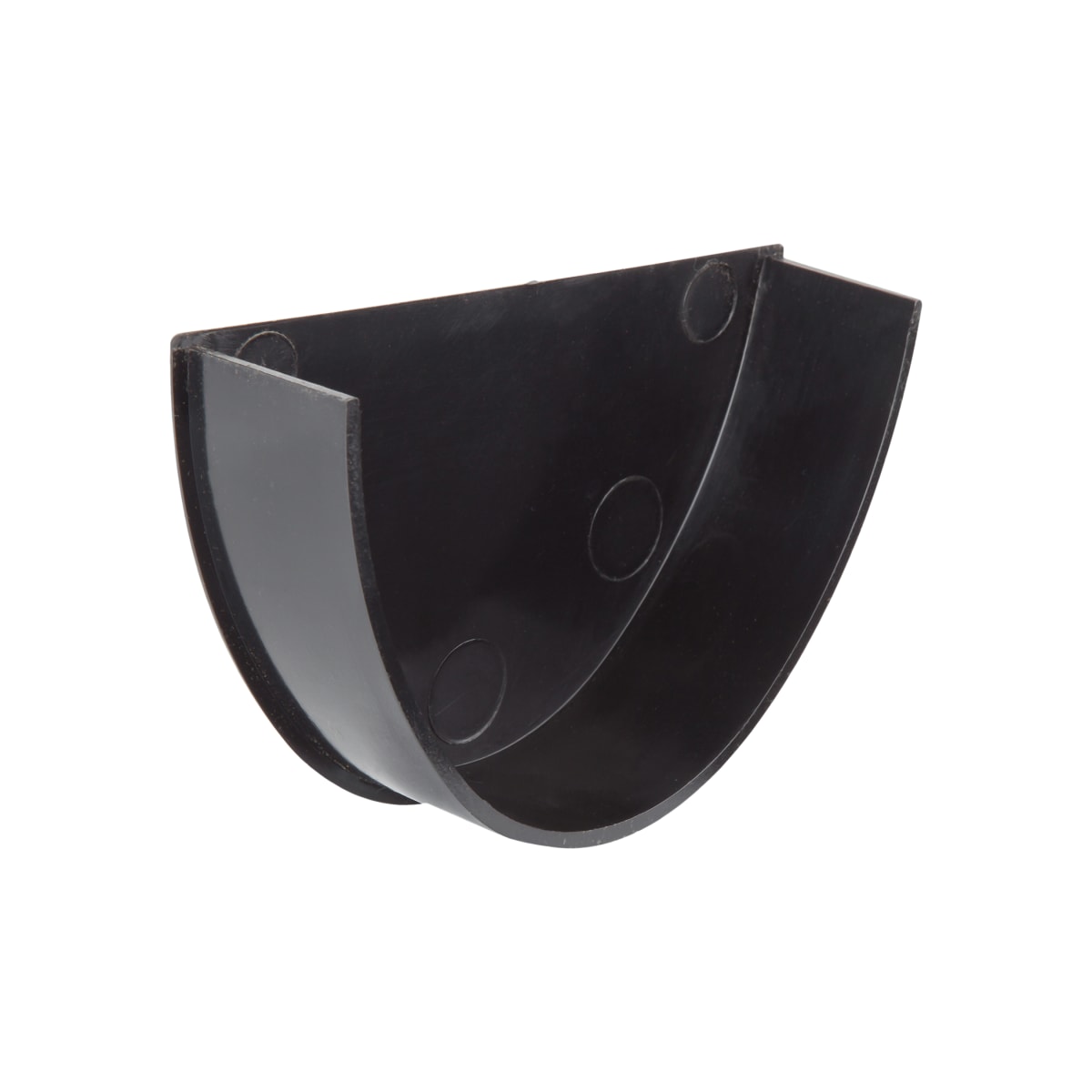 Image of Polyflow Deep Capacity Gutter Internal Stop End Black