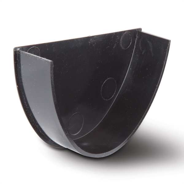 Image of Polyflow Deep Capacity Gutter Internal Stop End Black