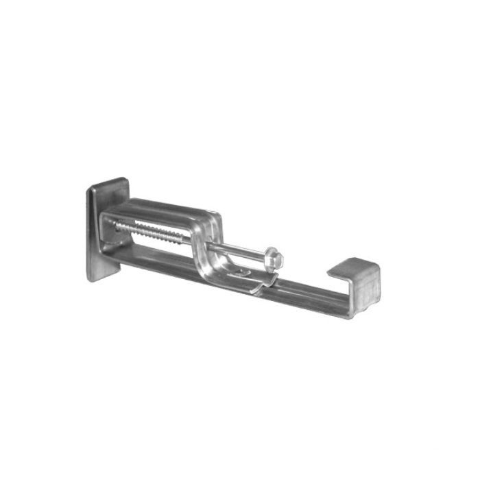 Image of Metal Gutta Zinc 125mm Half Round Gutter Rafter Bracket