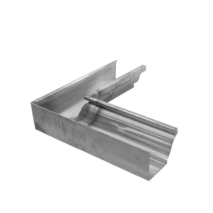 Product image for Metal Gutta Zinc 152mm Ogee Gutter Internal Corner - 135dg