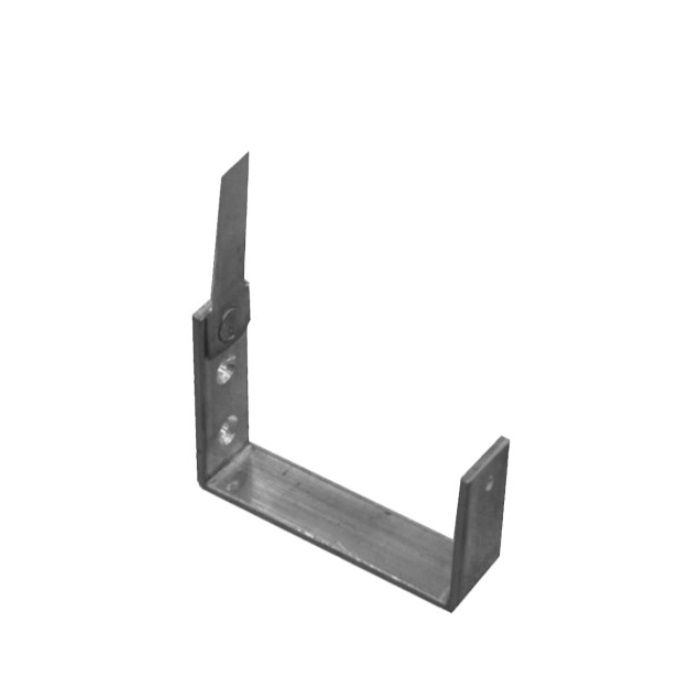 Product image for Metal Gutta Zinc 90mm Box Gutter Fascia Bracket