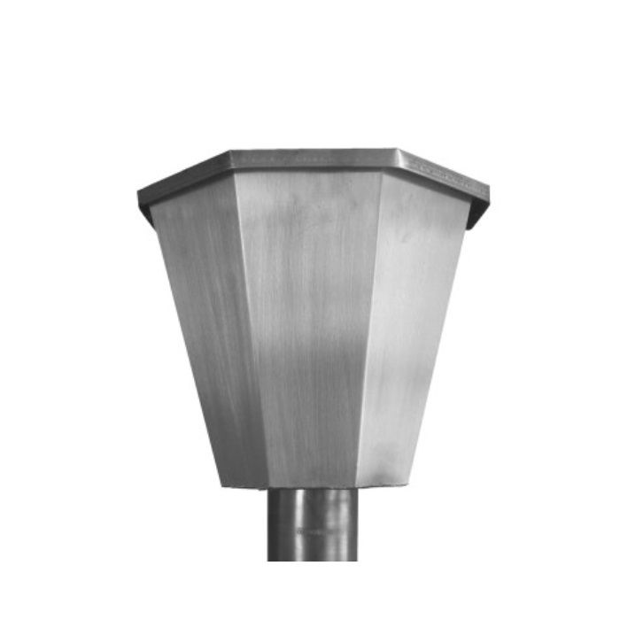 Image of Metal Gutta Zinc Hopper Head Margaret - 80mm