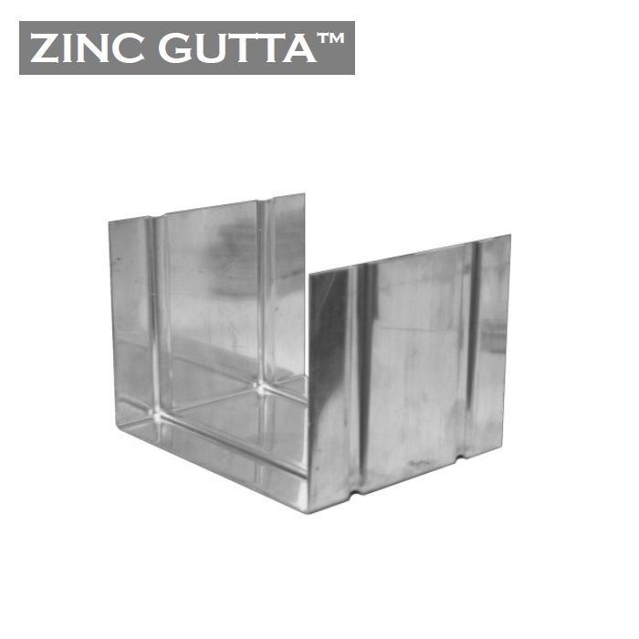 Product image for Metal Gutta Zinc 120mm Box Gutter Union Bracket