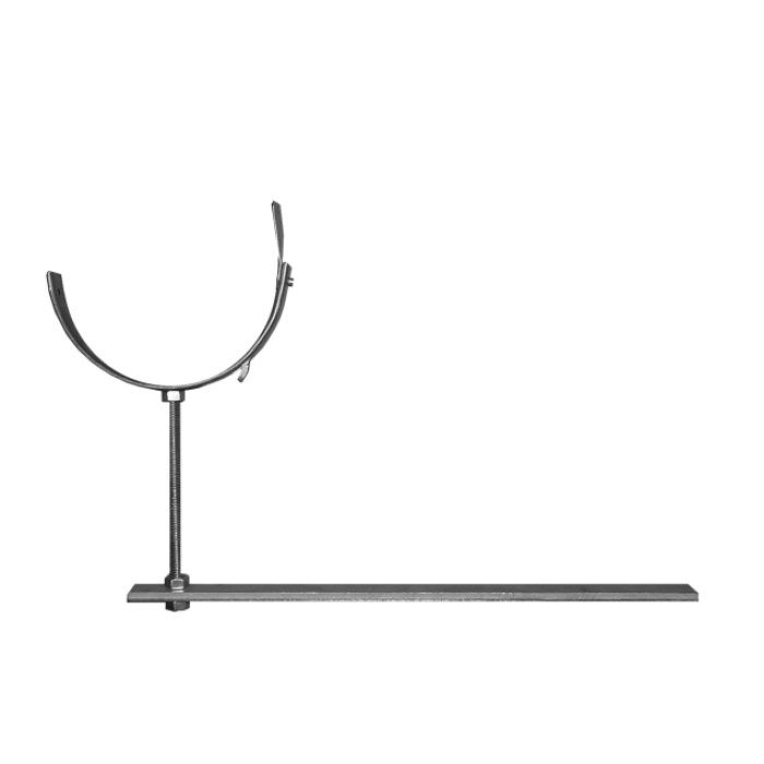 Product image for Metal Gutta Zinc 125mm Half Round Gutter Rise and Fall Bracket