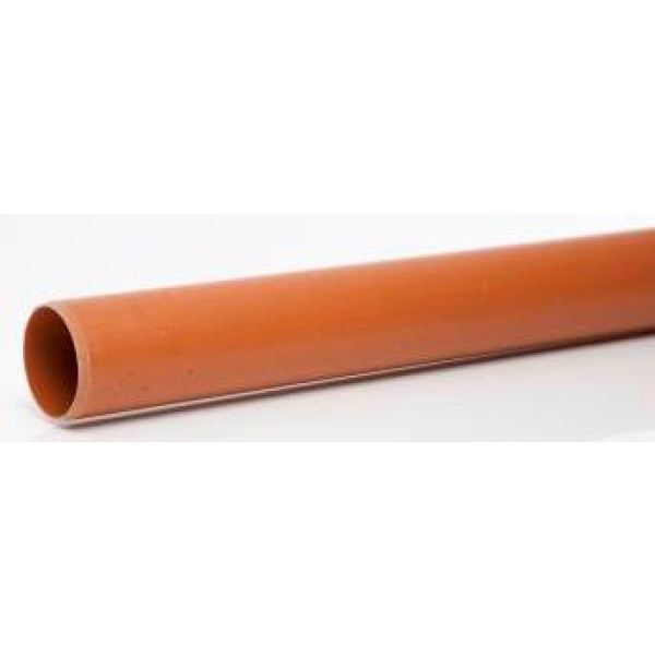 Product image for Polypipe Pipe UG460 110mm Plain Ended 6m