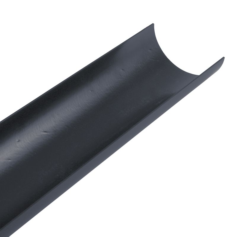 Product image for Cascade Cast Iron Style Anthracite Grey 170mm x 4m Deepstyle Gutter
