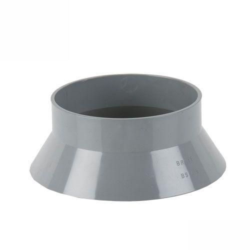 Product image for Cascade Cast Iron Style 110mm Plastic Weathering Collar (Grey)