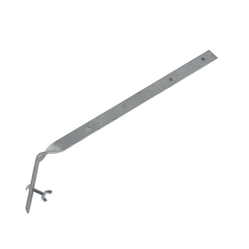 Product image for Brett Martin Galvanised Bracket Side Rafter Fixed for Plastic Guttering