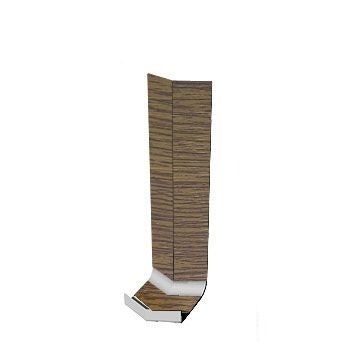 Product image for uPVC Fascia Board Internal Corner (Square Edged) 135d  300mm Light Oak
