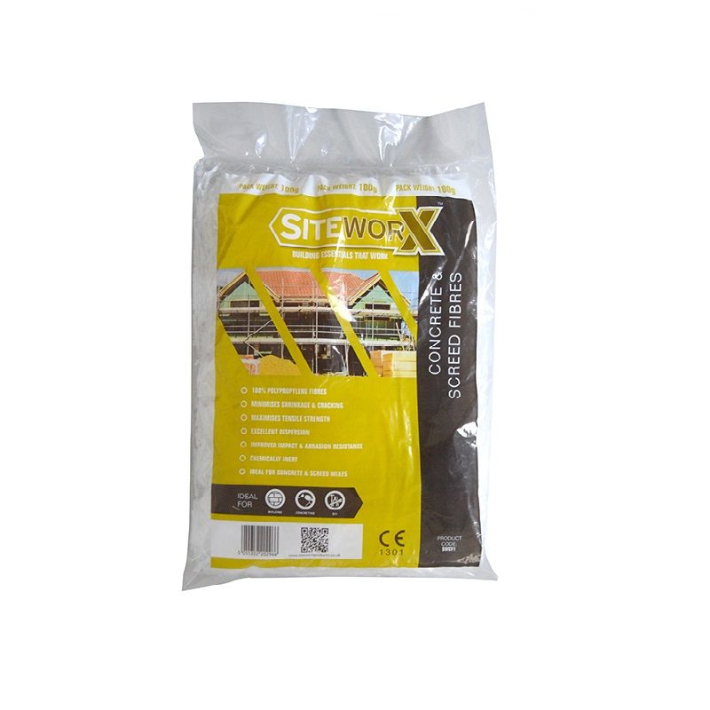 Image of SITEWORX Concrete and Screed Fibres - 100g