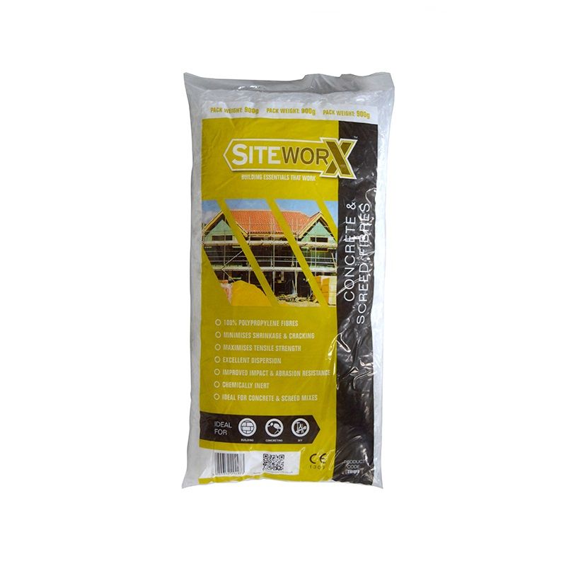 Image of SITEWORX Concrete and Screed Fibres - 900g