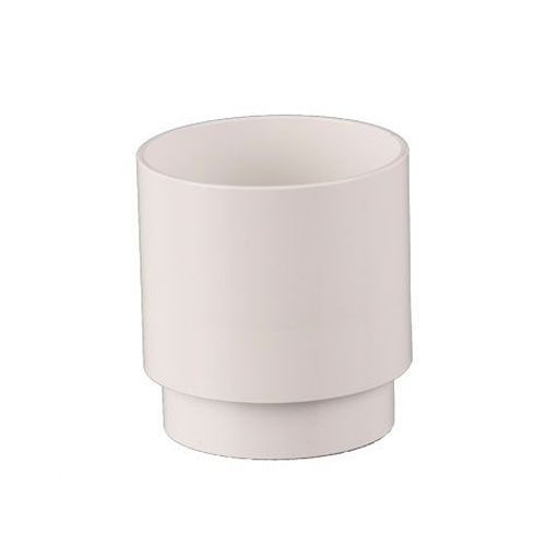 Product image for Brett Martin Plastic Guttering Round Style Downpipe Connector 68mm - White