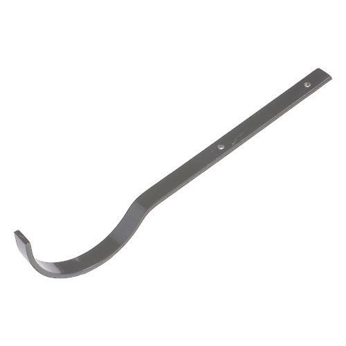 Product image for Cast Iron Half Round Top Fixing Rafter Bracket - 125mm Galvanised