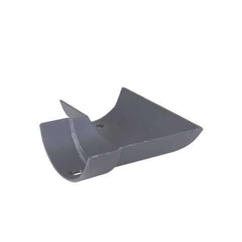Product image for Cast Iron Half Round Guttering 90Dg Left Hand Angle - 100mm Primed